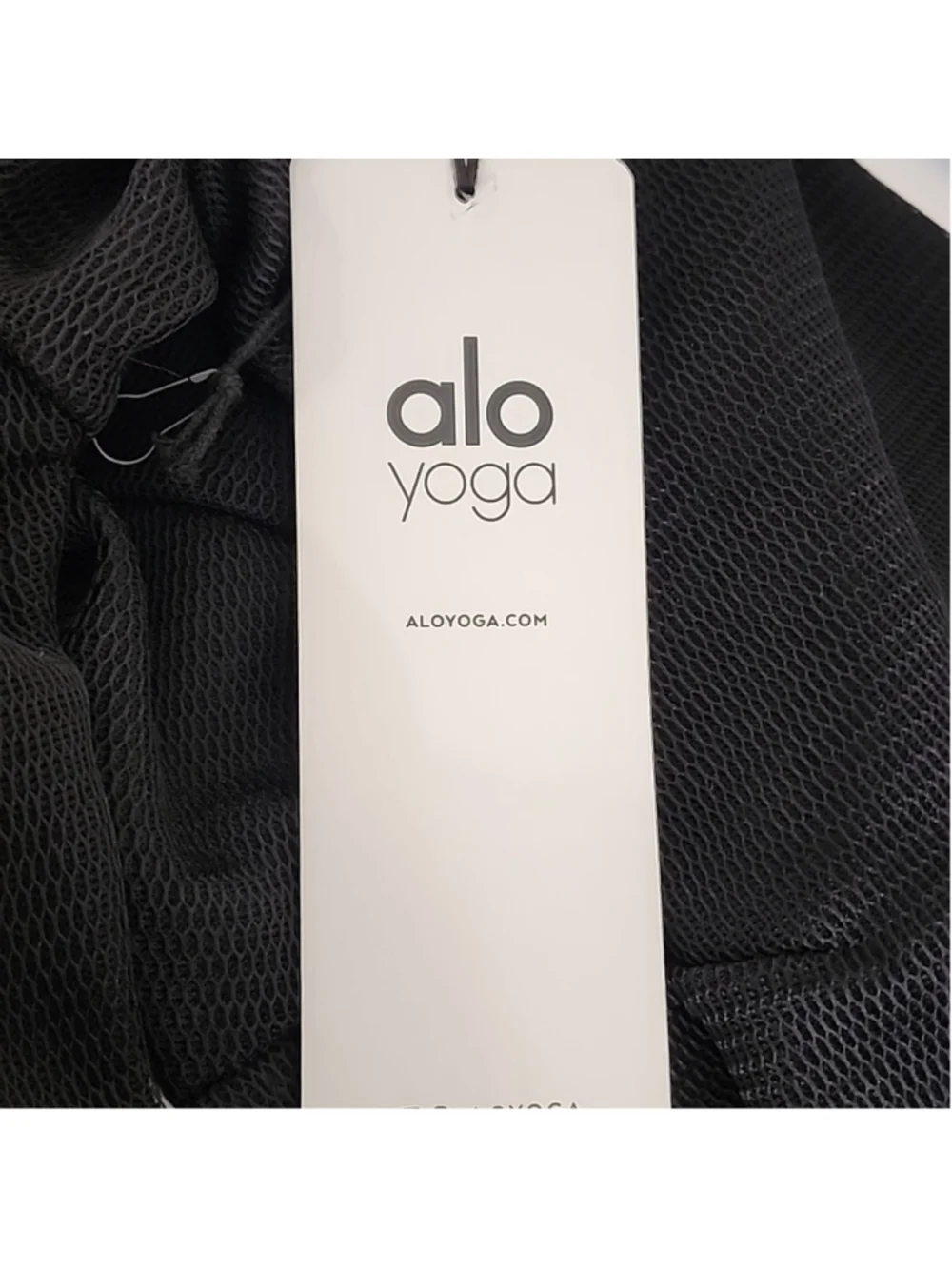 Alo Yoga Field Jacket Gym Workout NWT Womens Size L - Black
